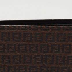 Fendi Black/Tobacco Zucca Canvas Bifold Wallet