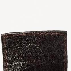 Fendi Beige Zuchinno Canvas Zip Pouch