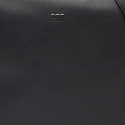 Pre Owned Fendi Black Leather Lui Briefcase