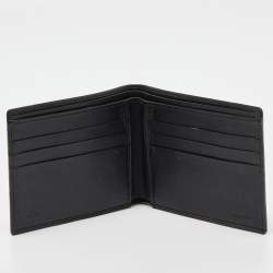 Pre Owned Fendi Brown Zucchino Canvas and Leather Bifold Wallet