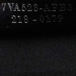 Fendi Black Leather Box Messenger Bag