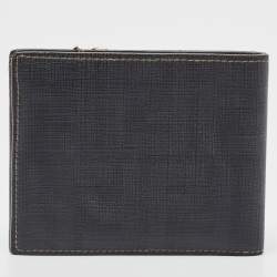 Fendi Grey Zucca Coated Canvas Bifold Wallet