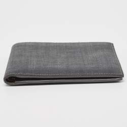 Fendi Grey Zucca Coated Canvas Bifold Wallet