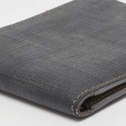 Fendi Grey Zucca Coated Canvas Bifold Wallet