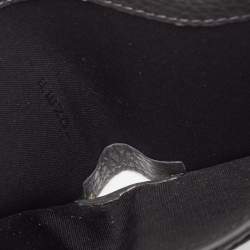 Fendi Grey Leather Roman Bifold Wallet
