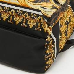 Fendi x Versace Multicolor Printed Barocco Nylon Backpack