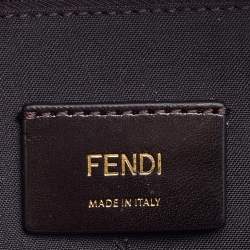 Fendi x Fila White/Multicolor Leather Belt Bag