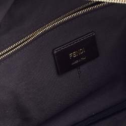Fendi x Fila White/Multicolor Leather Belt Bag