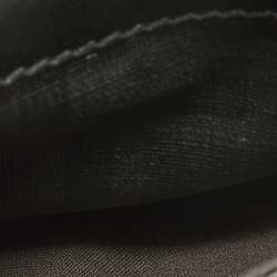Fendi Black Zucca Coated Canvas Belt Bag