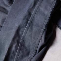 Pre Owned Fendi Navy Blue Colorblock Pattern Cotton Buttoned Up Shirt M