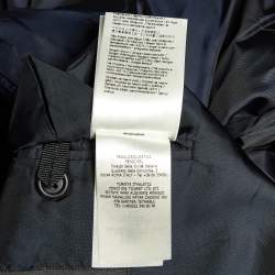 مملوكة مسبقًا Fendi Blue Zucca Print Linen Blend Single Breasted Blazer XXL