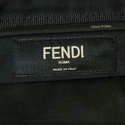 Fendi Brown Zucca Jacquard Cotton Blend Shorts S
