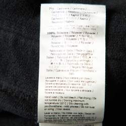 Fendi Black Wool Blend Knit Logo Tape Trimmed Trackpants M