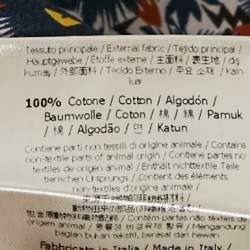 Pre Owned Fendi Blue Monster Print Cotton Long Sleeve Shirt L