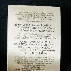 Pre Owned Fendi Navy Blue Detachable Tuft Logo Detail Hooded Sweatshirt M