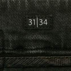 Fendi Grey Washed Denim Slim Fit Jeans S/Waist 31"