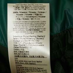 Fendi Green Nylon Zip-Up Puffer Jacket XXXL