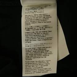 Fendi Black Monster Eyes Embroidered Jersey T-Shirt XL