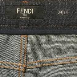 مملوكة مسبقًا بنطلون جينز فنسي رمادي مغسول بقصة ضيقة مقاس صغير/ عرض الخصر 31 بوصة