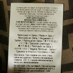 Pre Owned قميص فاندي أزرار أمامية حرير مطبوع مونوغرام زوكا بني مقاس كبير