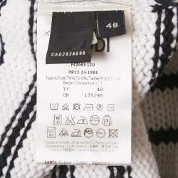 مملوكة مسبقًا سويت شيرت فندي تريكو مخطط متعدد الألوان مقاس وسط (ميديم)