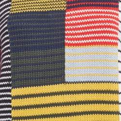 مملوكة مسبقًا سويت شيرت فندي تريكو مخطط متعدد الألوان مقاس وسط (ميديم)