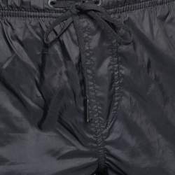 Pre Owned Fendi Black Nylon Karl Lagerfeld Swim Shorts S