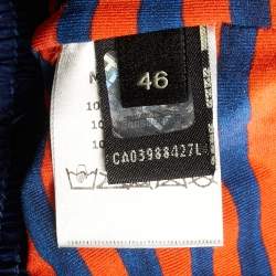 Pre Owned شورت سباحة فيندي نايلون بترقيع شعار فيندي أزرق كحلي مقاس صغير