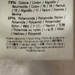 Pre Owned Fendi Off White Bad Bugs Eye Applique Knit Hoodie L