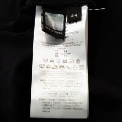 Pre Owned Fendi Black Monster Appliqued Cotton Crew Neck T-Shirt XS