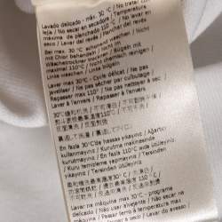 Pre Owned Fendi Colorblock FF Embroidered Cotton Long Sleeve Sweatshirt L