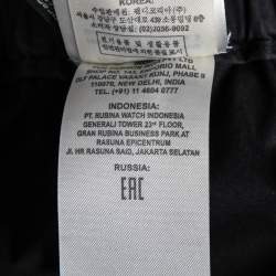 Fendi Black Synthetic Convertible Zipped Cargo Trousers M