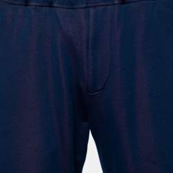 Fendi x Hey Reilly Blue Jersey Logo Tape Trimmed Trackpants L