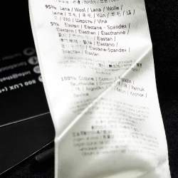 Pre Owned هودي فندي صوف تري�كو أسود متعدد الألوان بالشعار مقاس صغير - سمول