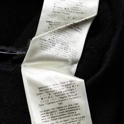 Pre Owned هودي فندي صوف تريكو أسود متعدد الألوان بالشعار مقاس صغير - سمول