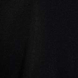 Fendi Black Wool Blend Zucca Degrade Crew Neck Jumper M