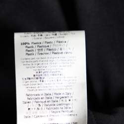 Pre Owned Fendi Black Cotton Monster Eye Detail Crewneck T-Shirt XXL