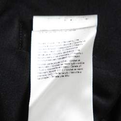 Pre Owned Fendi Black Cotton Zucca Monogram Jogger Pants L