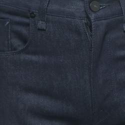 Pre Owned Fendi Dark Blue Denim Regular Fit Jeans S Waist 31"