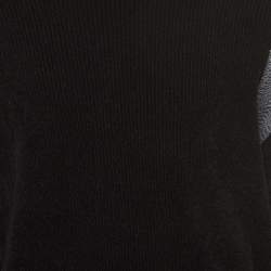 Fendi Black/Multicolor Knit Sweater L