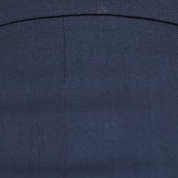 Pre Owned Fendi Navy Blue Wool Suit L