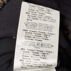 مملوكة مسبقًا Fendi Brown Zucca Jacquard Joggers M