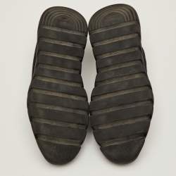 مملوكة مسبقًا حذاء رياضي فنـدي باغ باغز بأسود نسيج محبوك بعنق منخفض مقاس 41