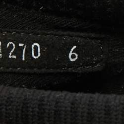 مملوكة مسبقًا حذاء رياضي فندي قماش محبوك أصفر/أسود عنق منخفض مقاس 40