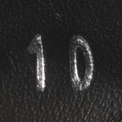 Pre Owned Fendi Flow Size 44 Blue Leather Mesh Low Top Sneakers