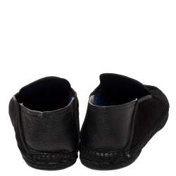 Fendi Black Suede Karlito Espadrilles Size 45 