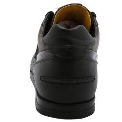 Pre Owned Fendi Brown/Black Zucca Logo Sneakers Size EU 46