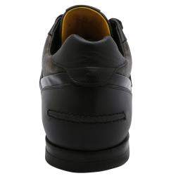 Pre Owned Fendi Brown/Black Zucca Logo Sneakers Size EU 46