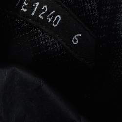 Fendi Black Fabric I See You Low Top Sneakers Size 40