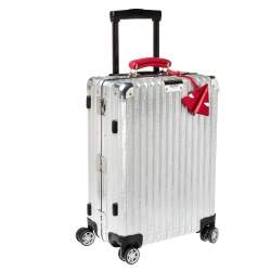 Fendi x Rimowa Zucca FF Logo Aluminum Rolling Suitcase